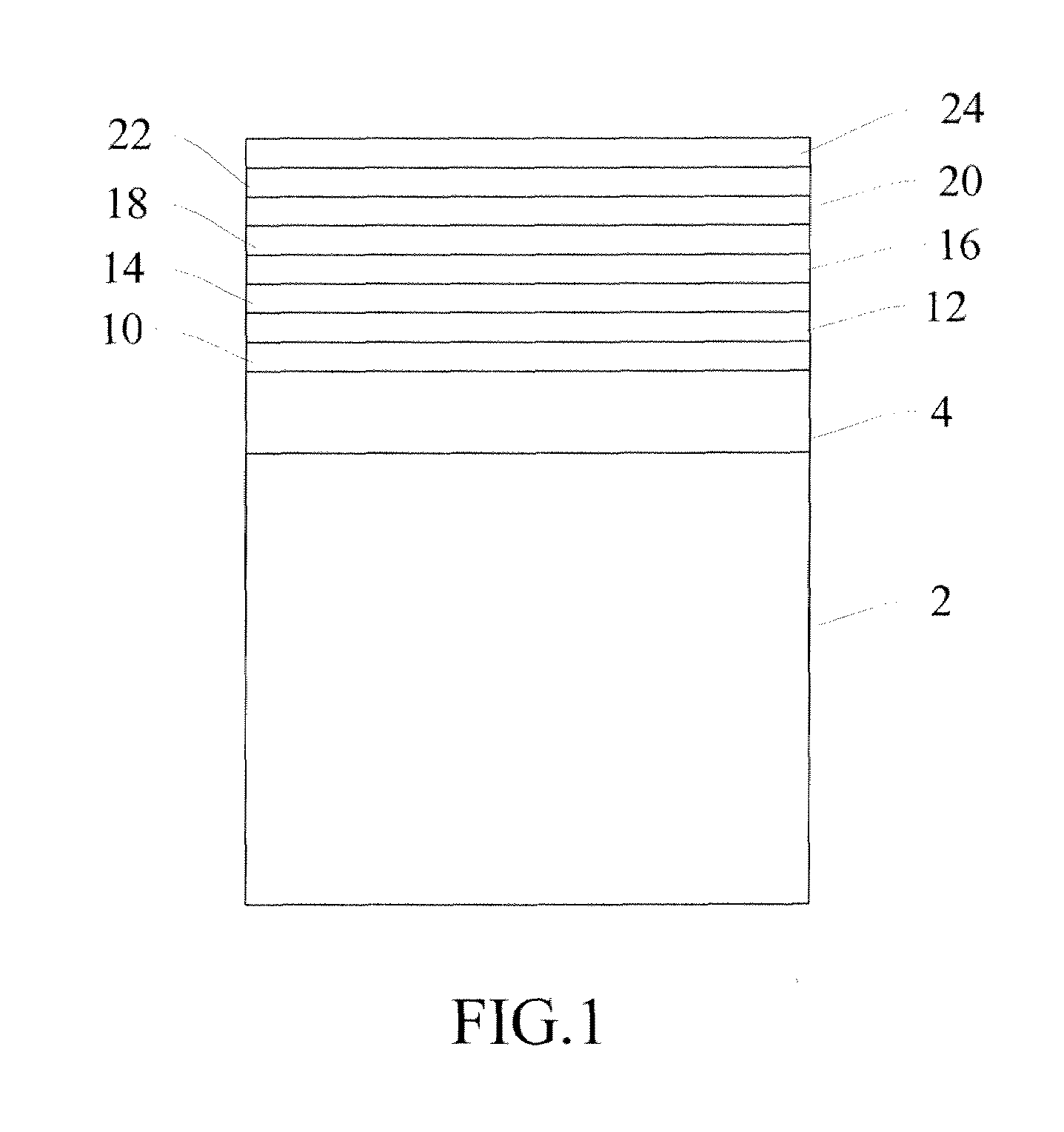 Structure of high power edge emission laser diode