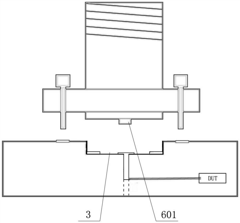 A pcb stack-up high-precision electrical loss test device based on immersion liquid cooling