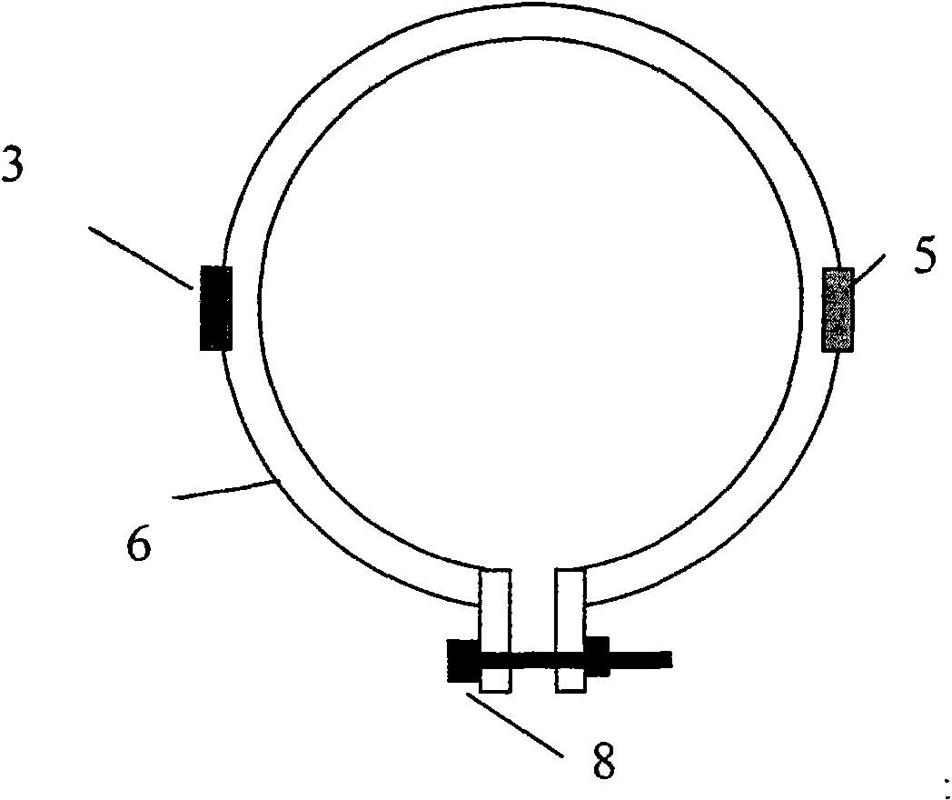 Device and method for monitoring penetration of marine petroleum pipe and pile hammering-in method