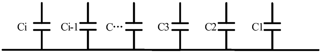 Digital-analog converter of successive approximation type