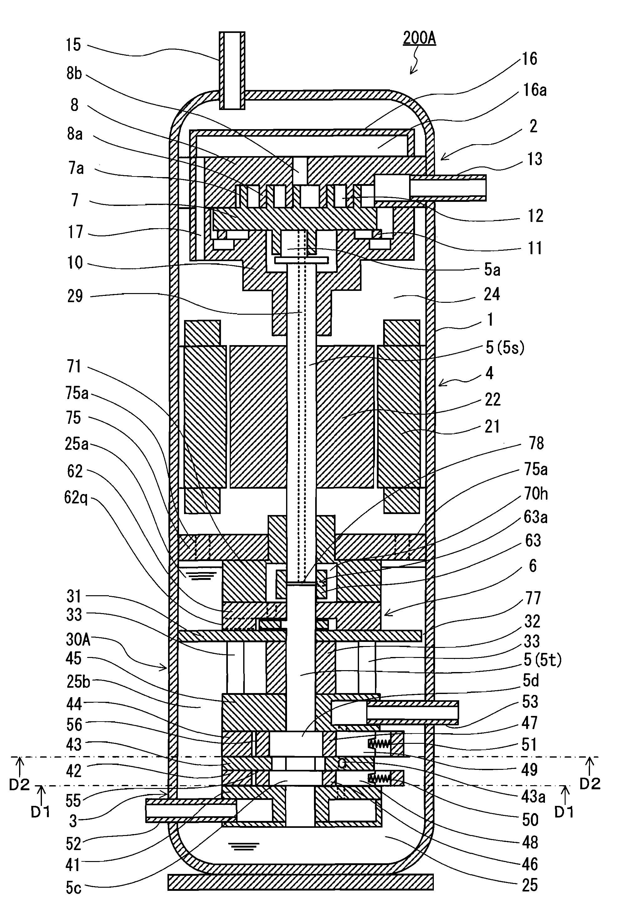 Expander-integrated compressor