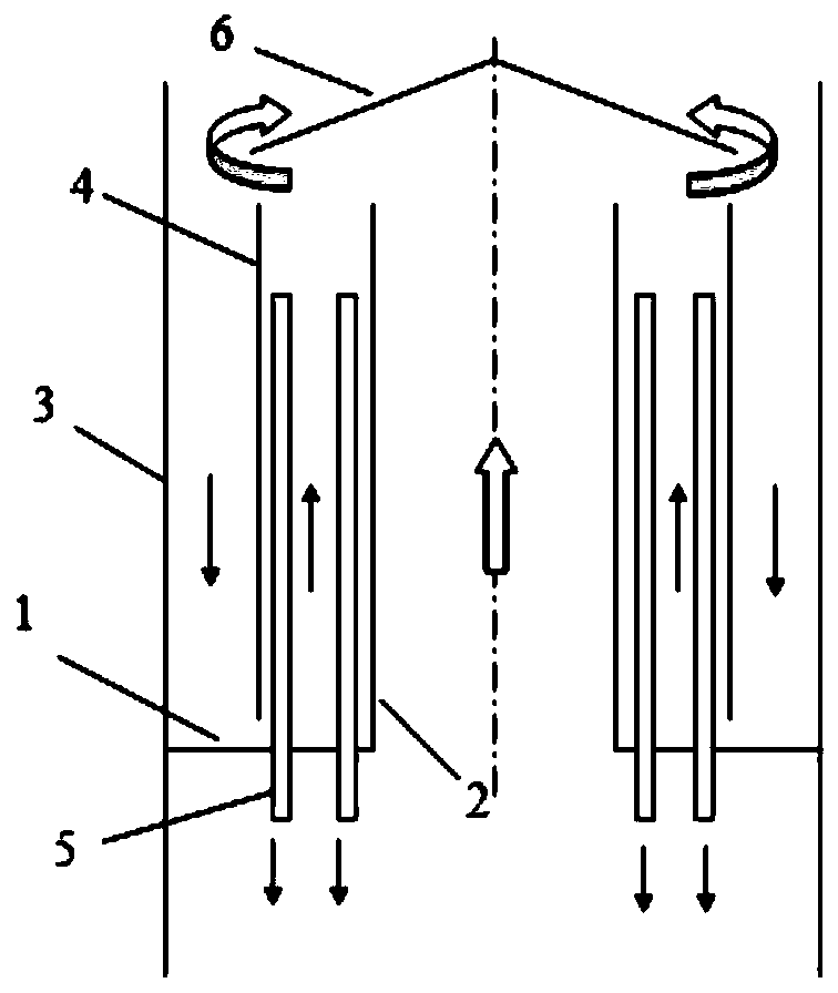 Solvent replacement condensation tower and method for producing anhydrous formaldehyde