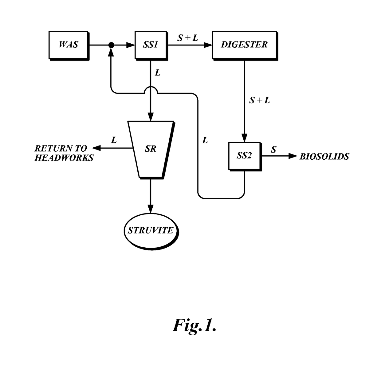 Methods and systems for recovering phosphorus from wastewater including digestate recycle