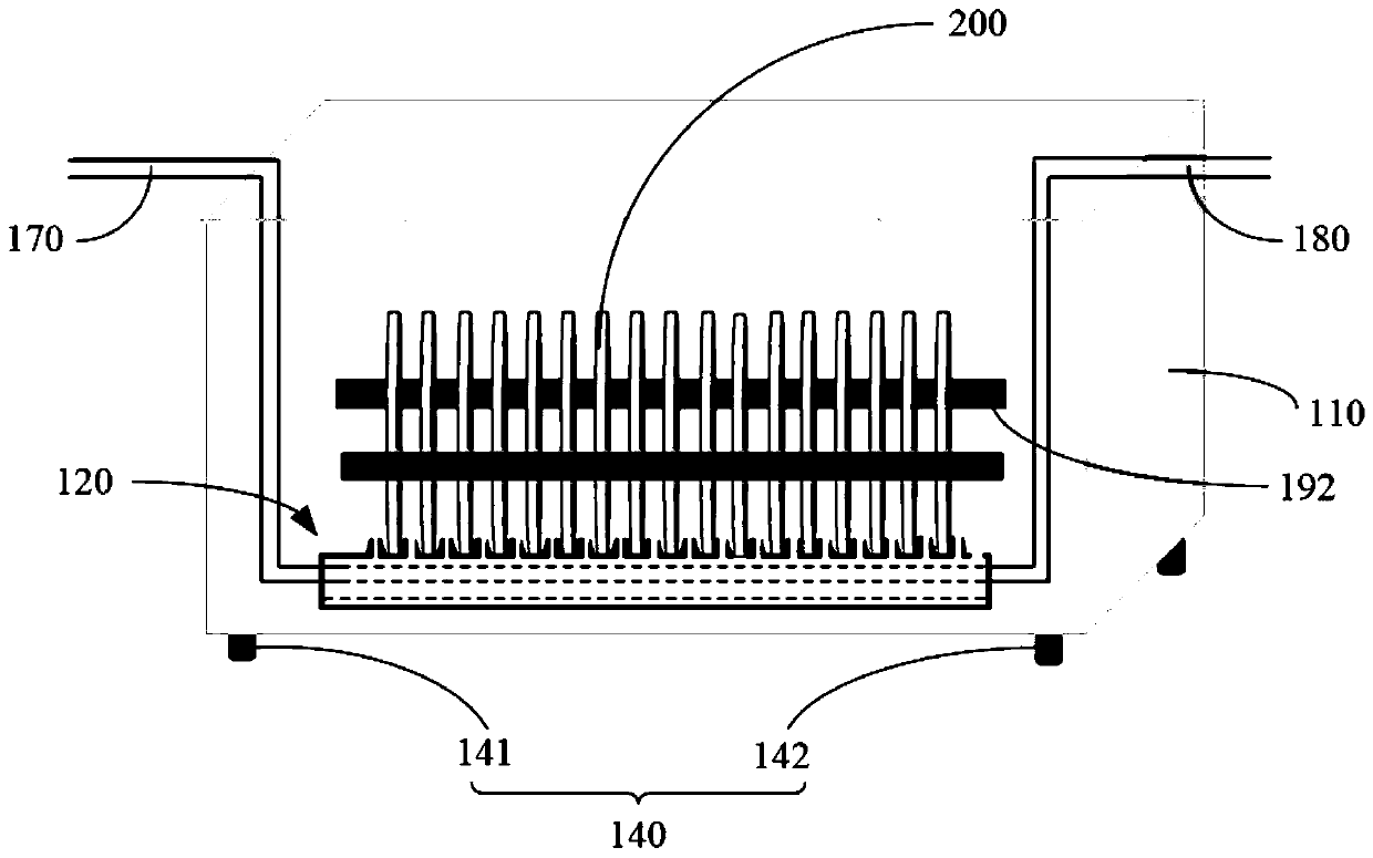 Silicon wafer cleaning device and control method thereof