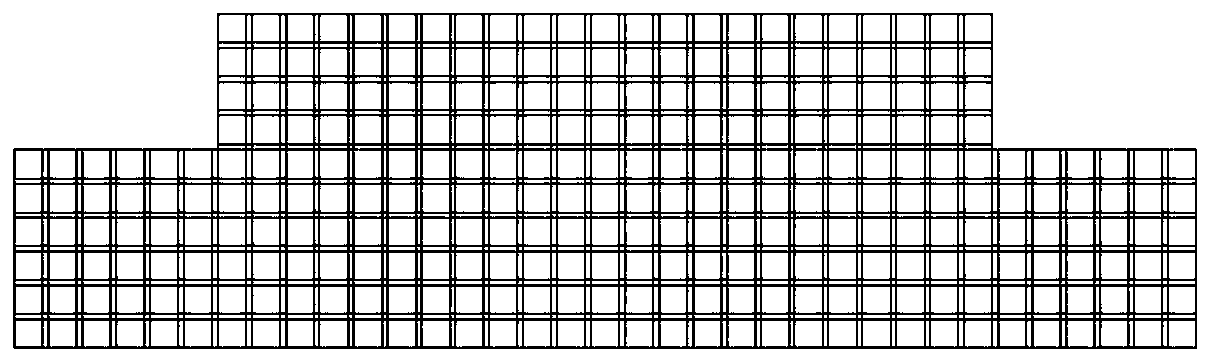 Simplified vehicle body floor design method based on multi-component structural form