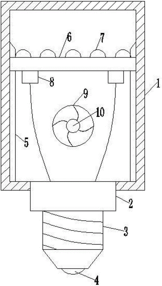 Three-dimensional LED circuit board and LED illumination device