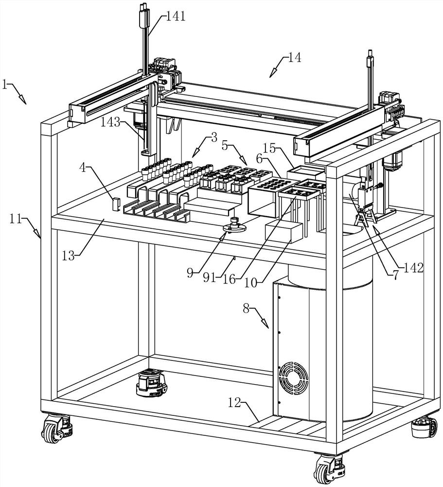 Biological sample pretreatment system