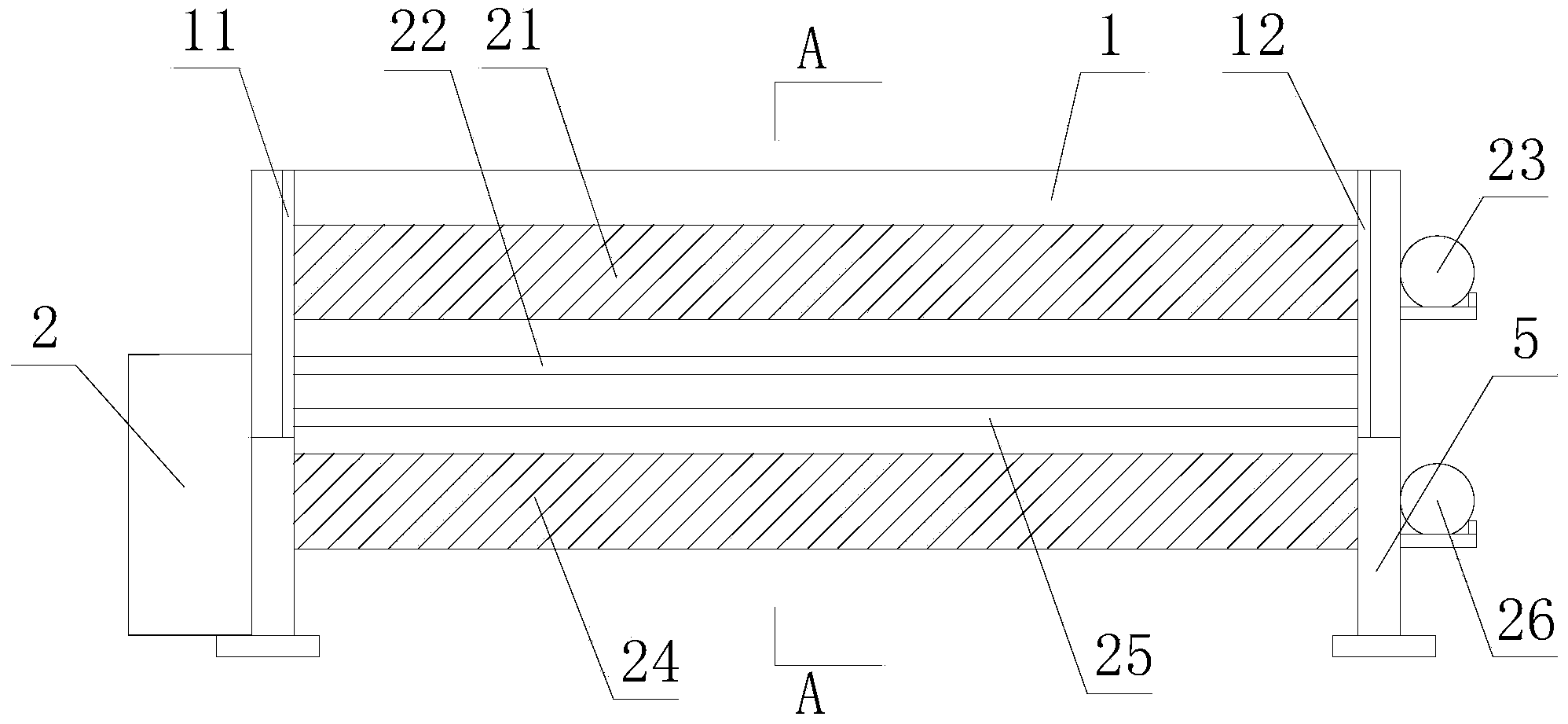 Novel double-beam rapier loom