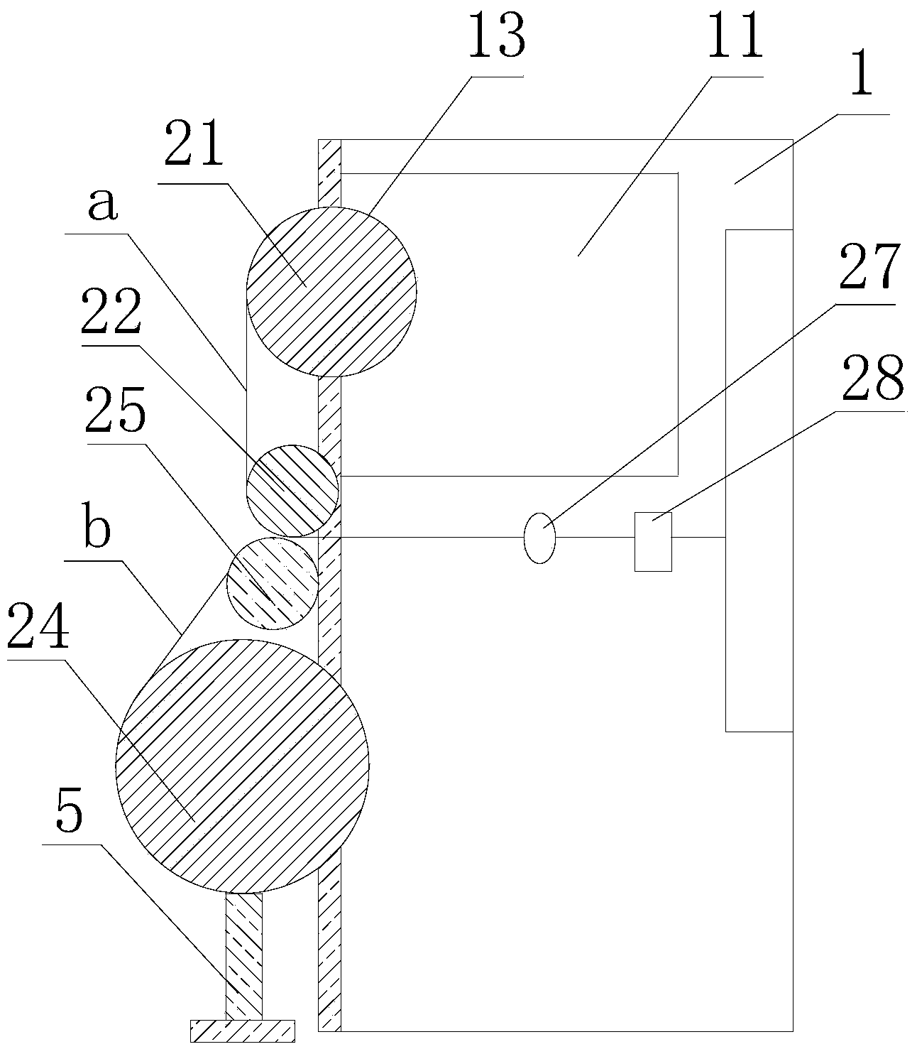 Novel double-beam rapier loom