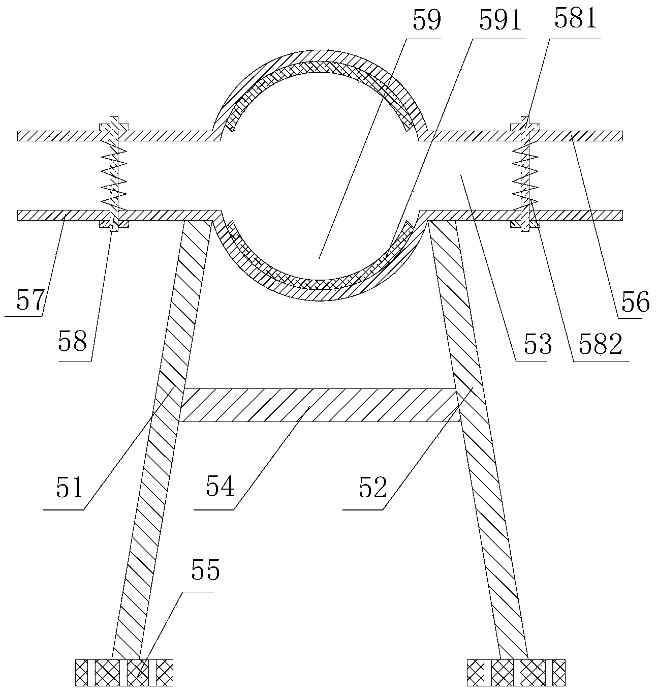 Novel double-beam rapier loom