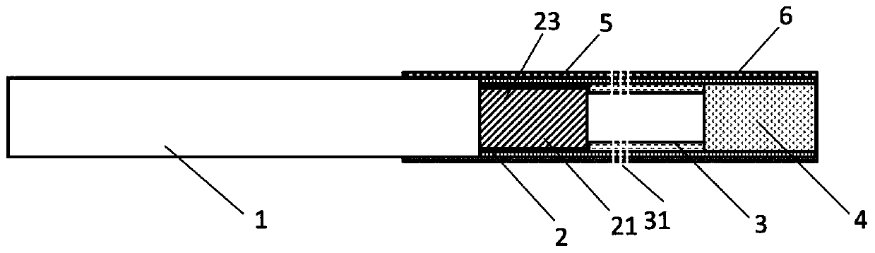 Heat-not-burn cigarette filter stick with cooling and heat-insulating properties and cigarette