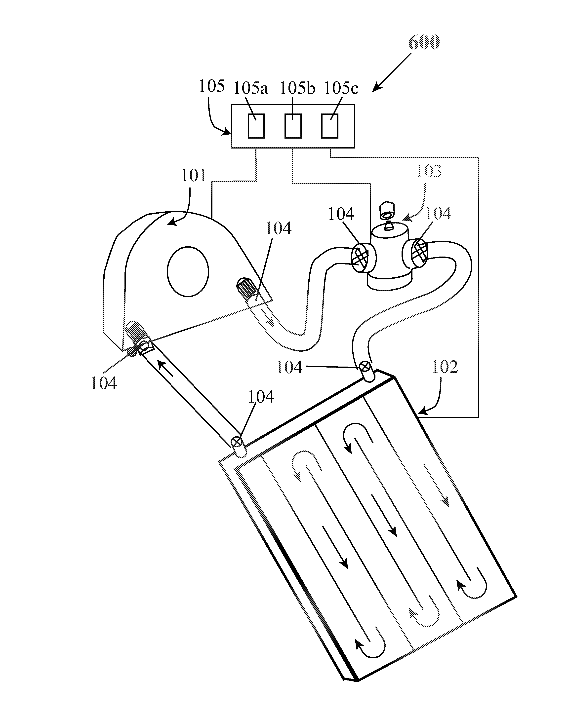 Closed circuit forced hot air intraoperative patient warmer with improved sterility