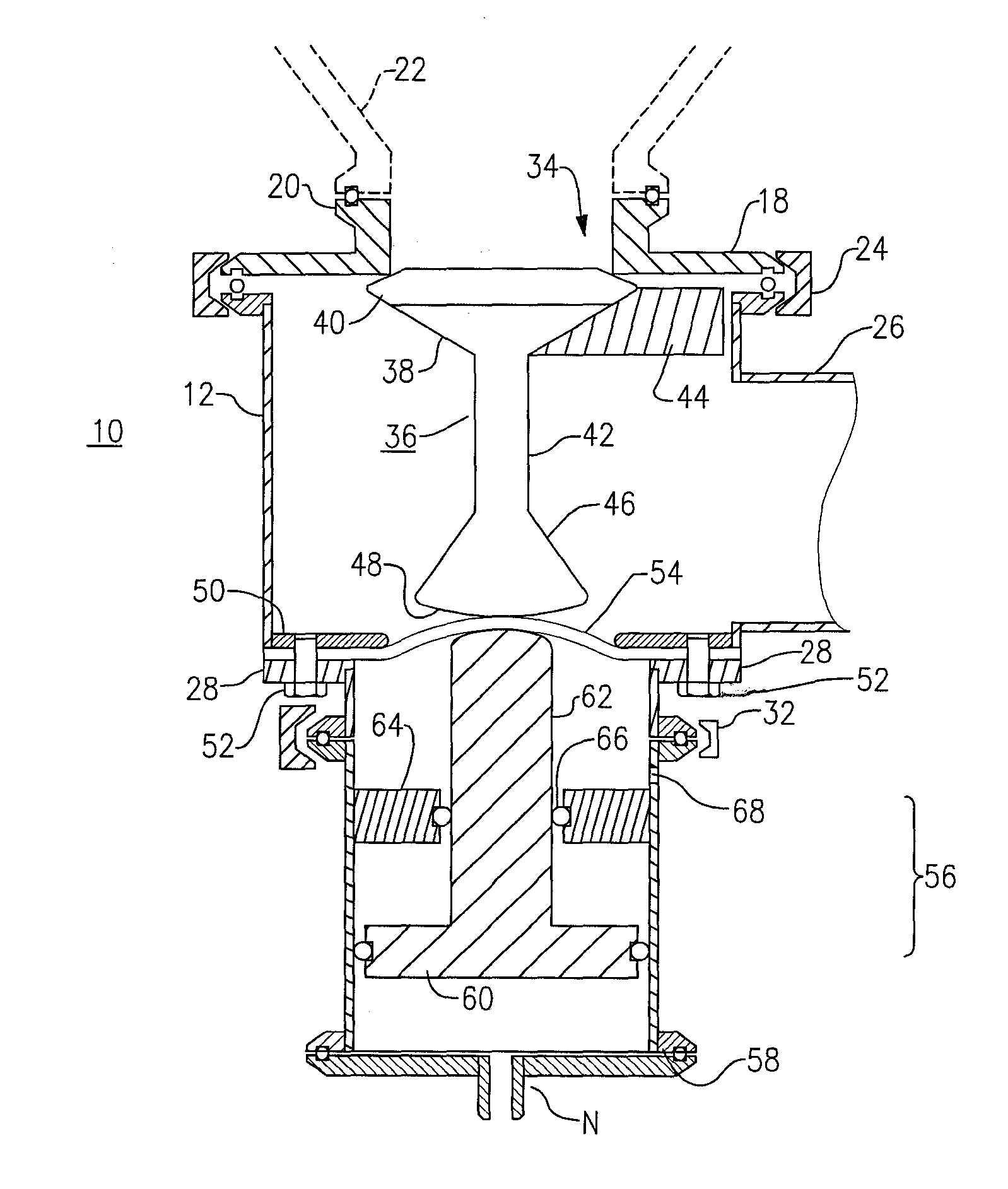 Aseptic or Sanitary Diaphragm Valve