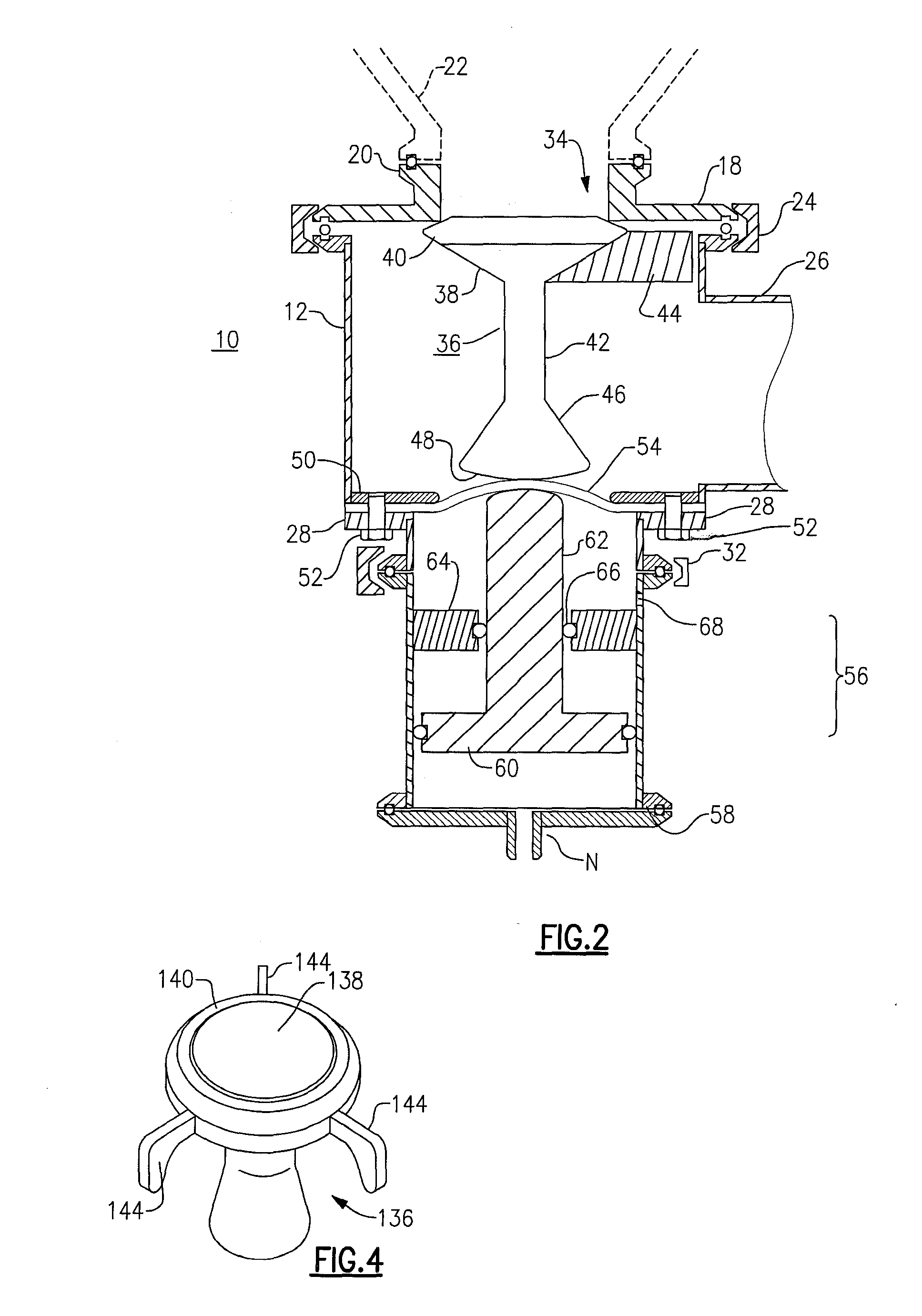 Aseptic or Sanitary Diaphragm Valve