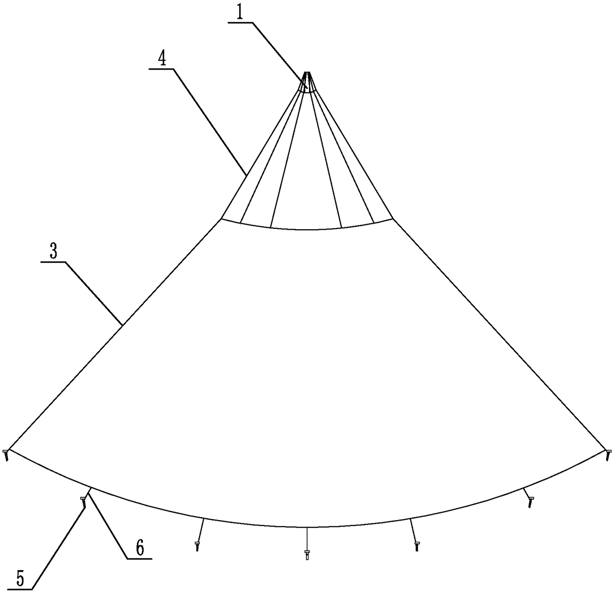 Portable-type upright tent