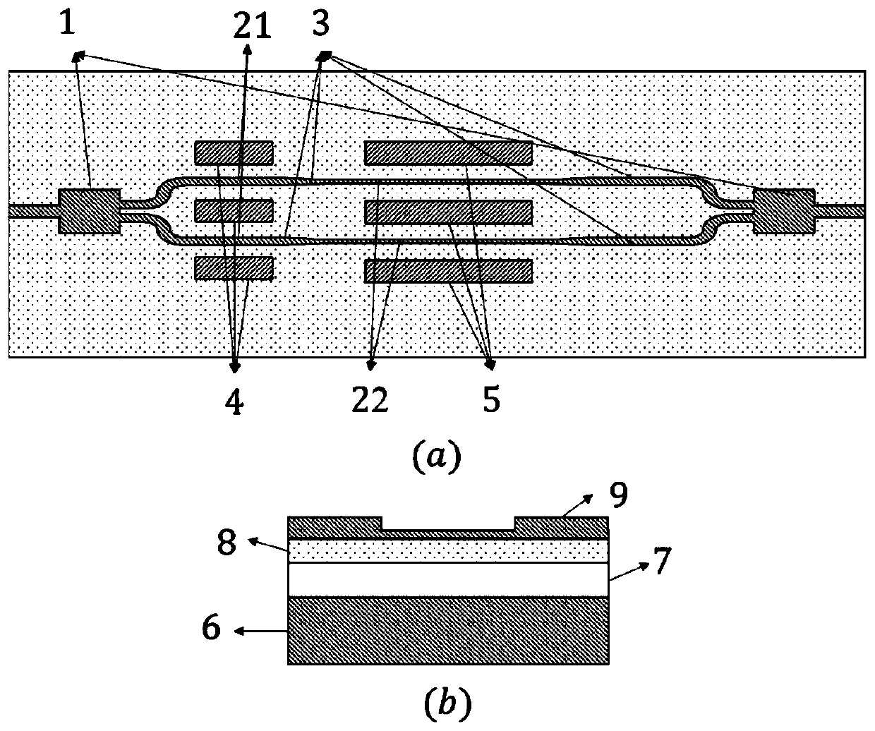 High-speed low-voltage electrooptical modulator based on lithium niobate-silicon wafer