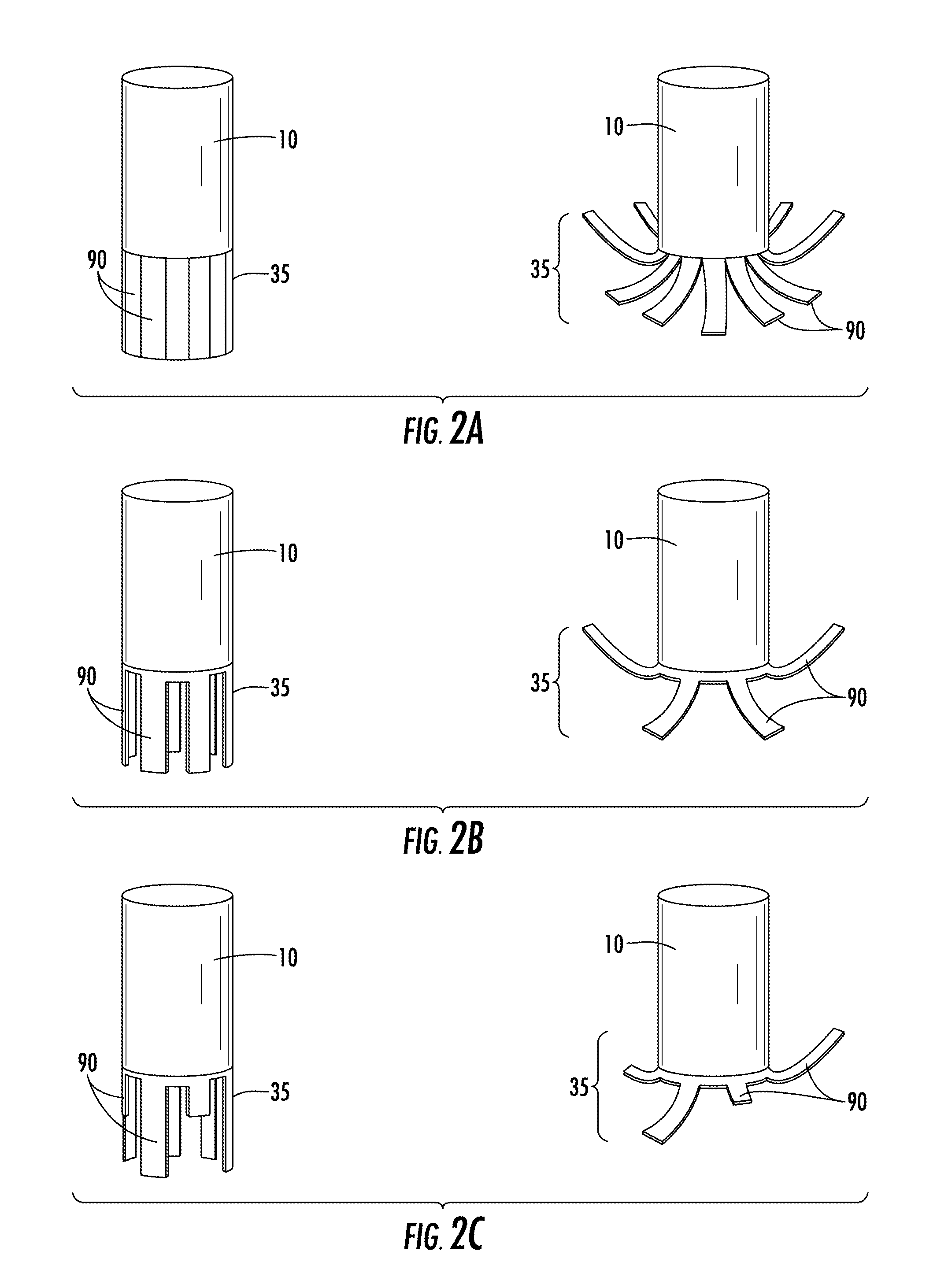 Payload delivery system with forward folding stabilizer for cartridges