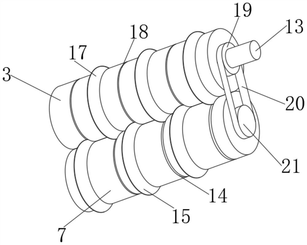 Waste recovery device for cowhide boot production and processing and use method of waste recovery device