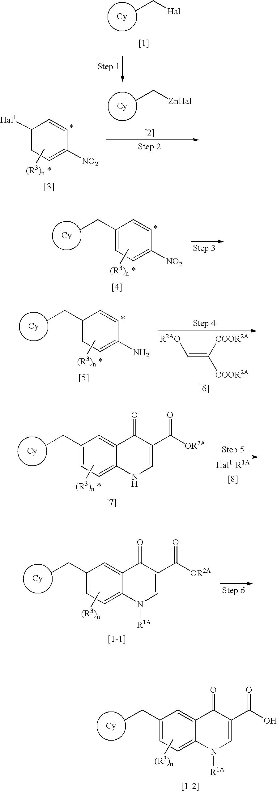 Method for producing 4-oxoquinoline compound