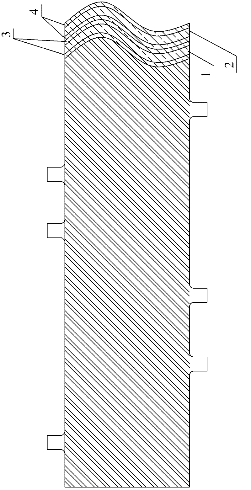 Folding lead-acid storage battery