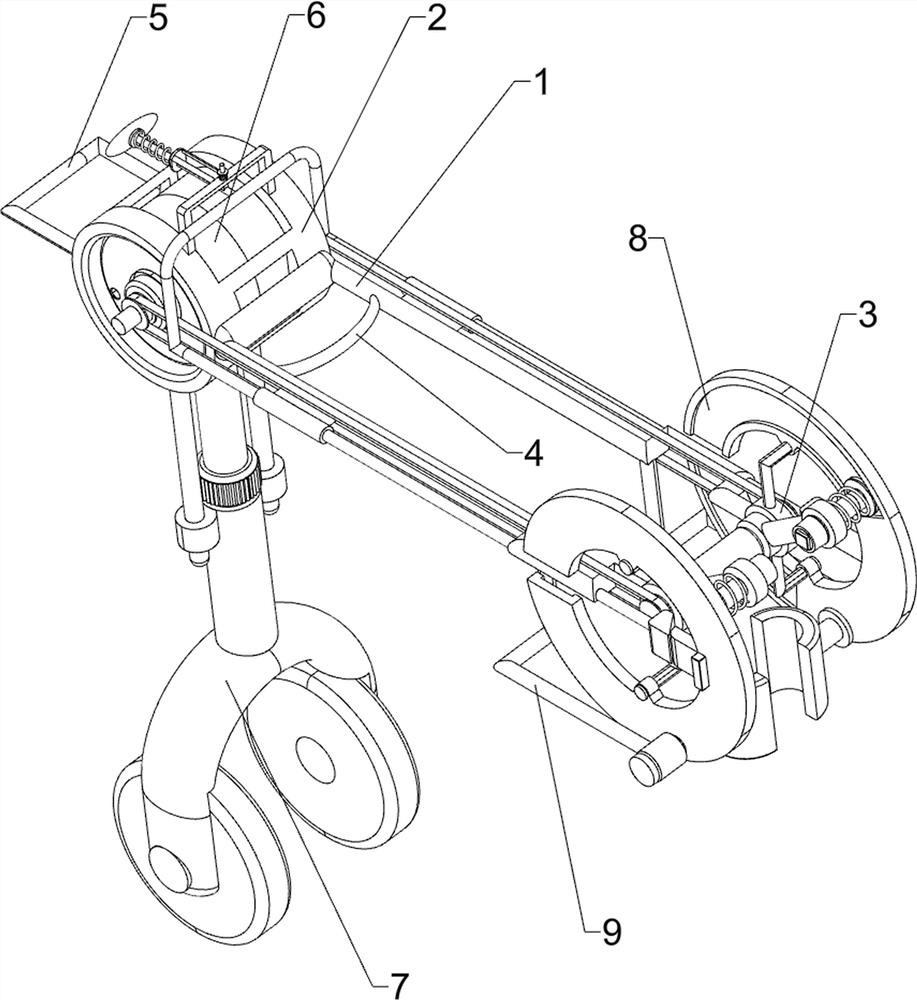 Post-construction steel bar bender