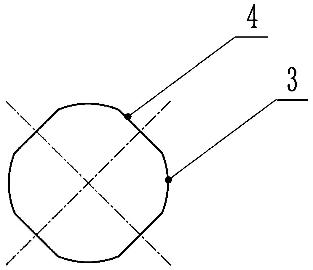 A device for realizing the transmission of the inclined cutter head of the rotary tiller