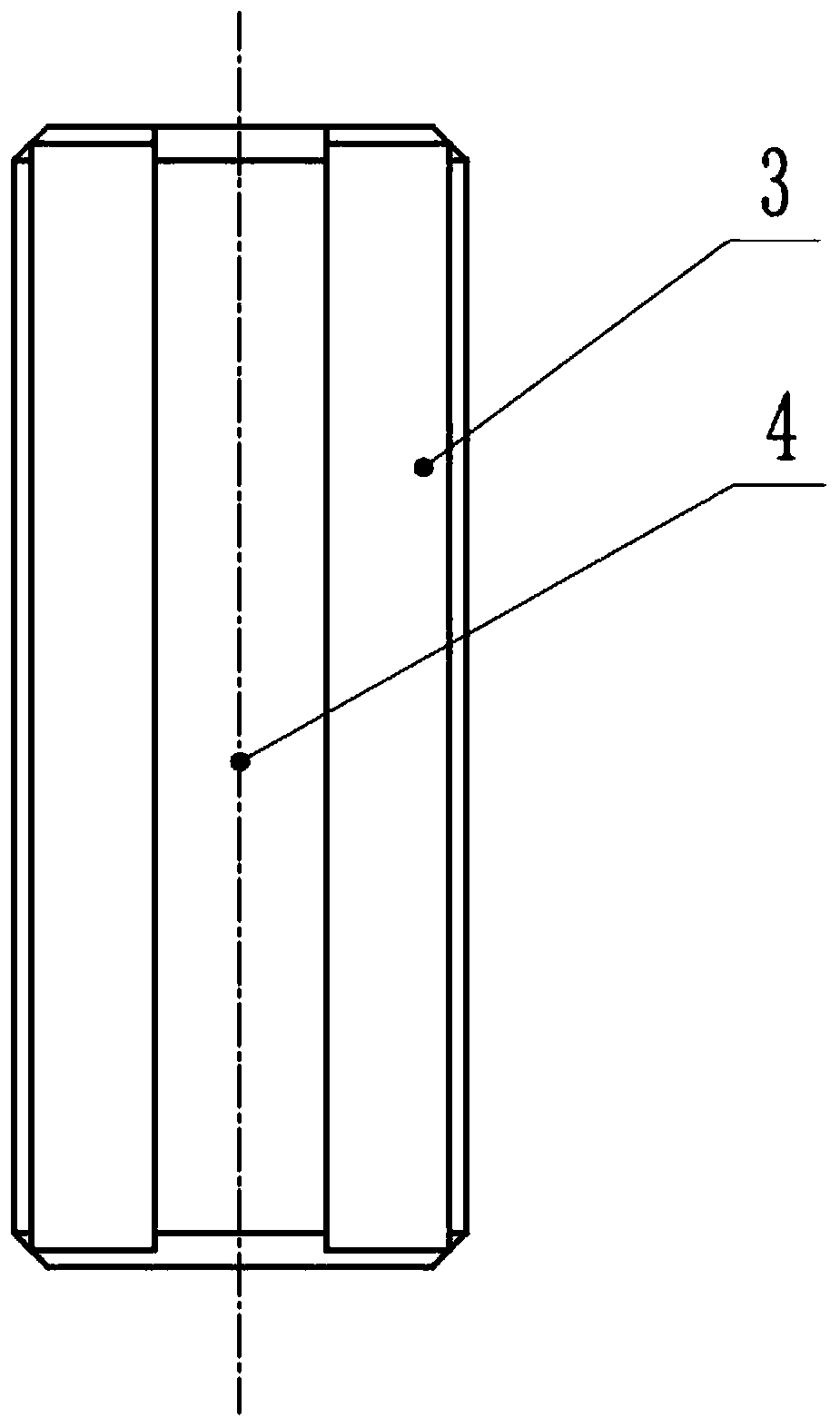 A device for realizing the transmission of the inclined cutter head of the rotary tiller