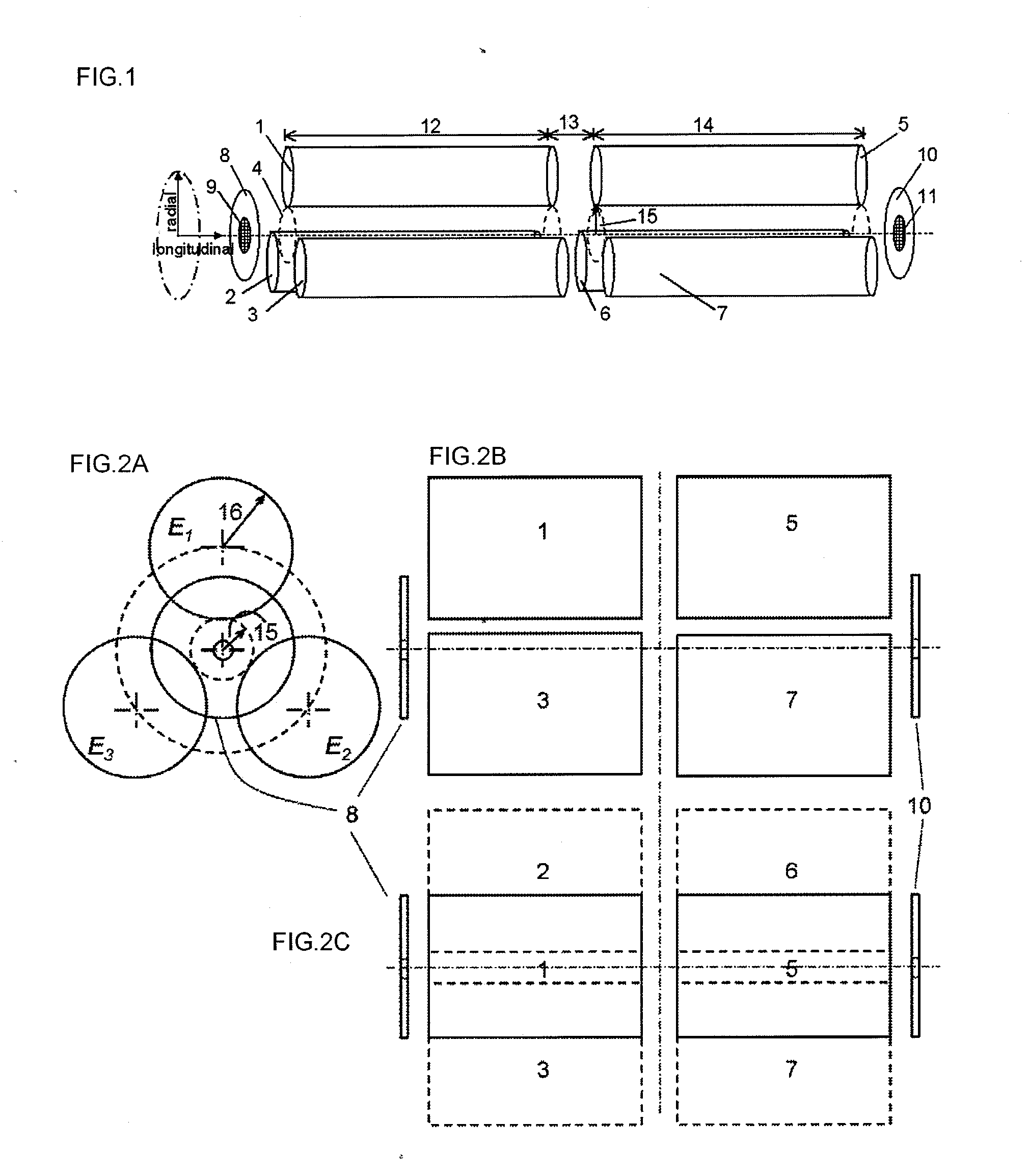 Phase shift RF ion trap device