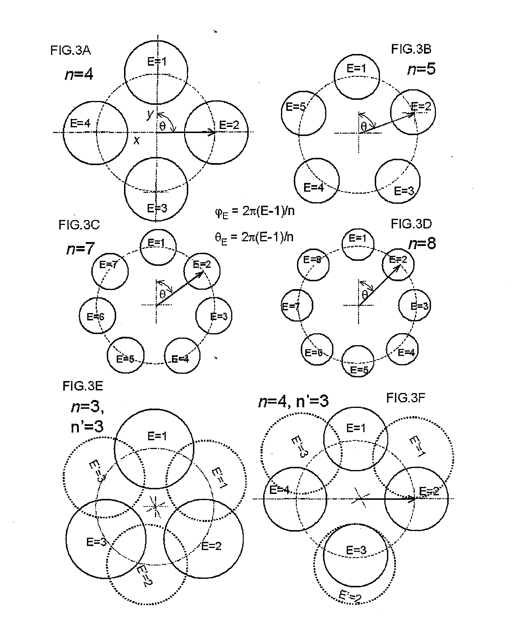 Phase shift RF ion trap device