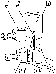 High-temperature tensile-fatigue mechanical property tester and method based on electric cylinder drive