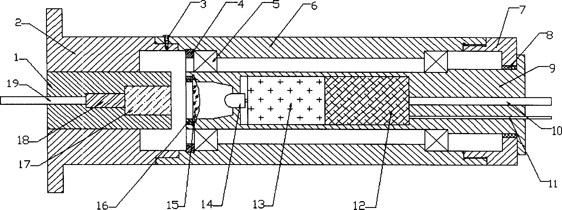 Photoelectronic mixed fiber rotating connector