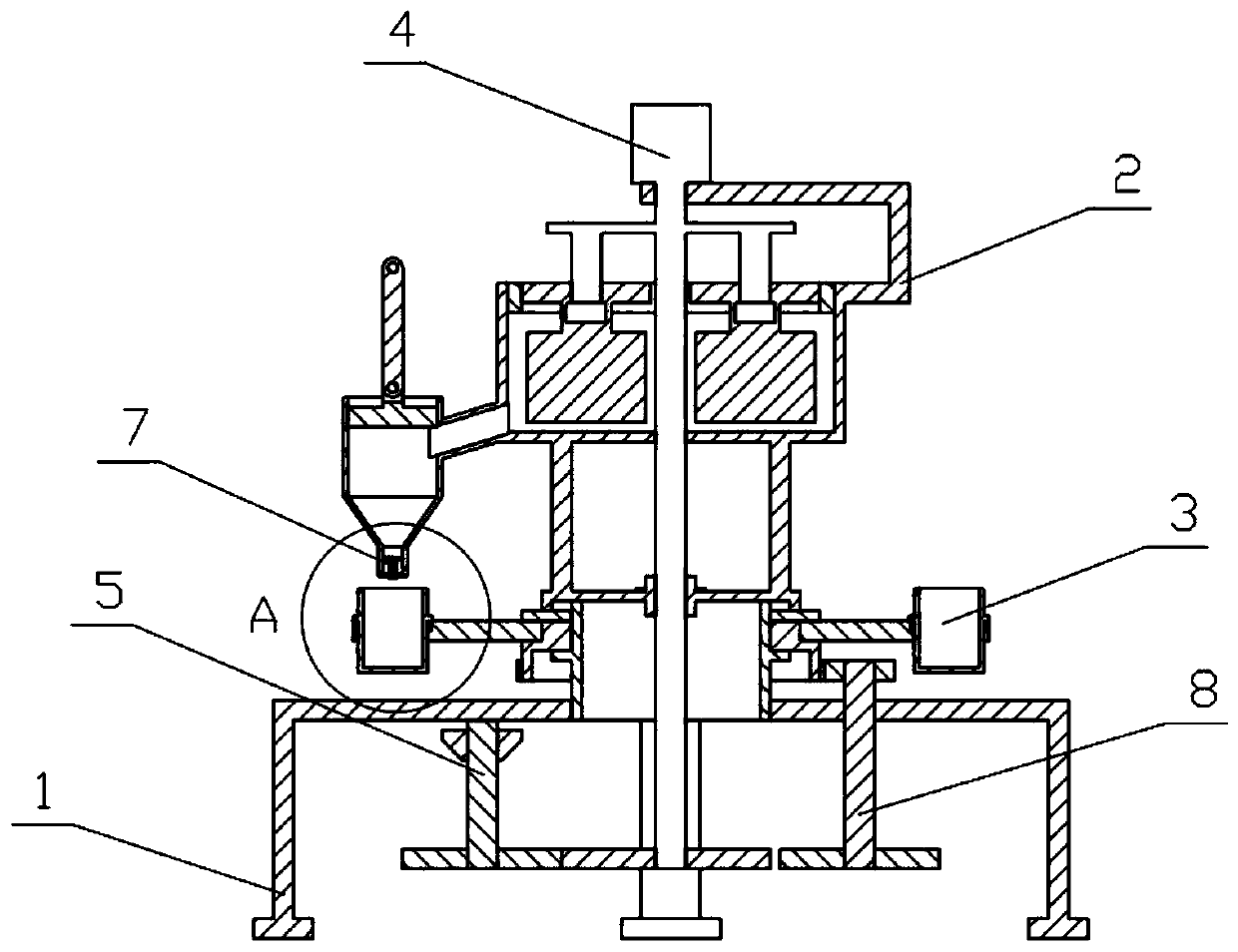 Shower gel processing system, shower gel processing method and shower gel