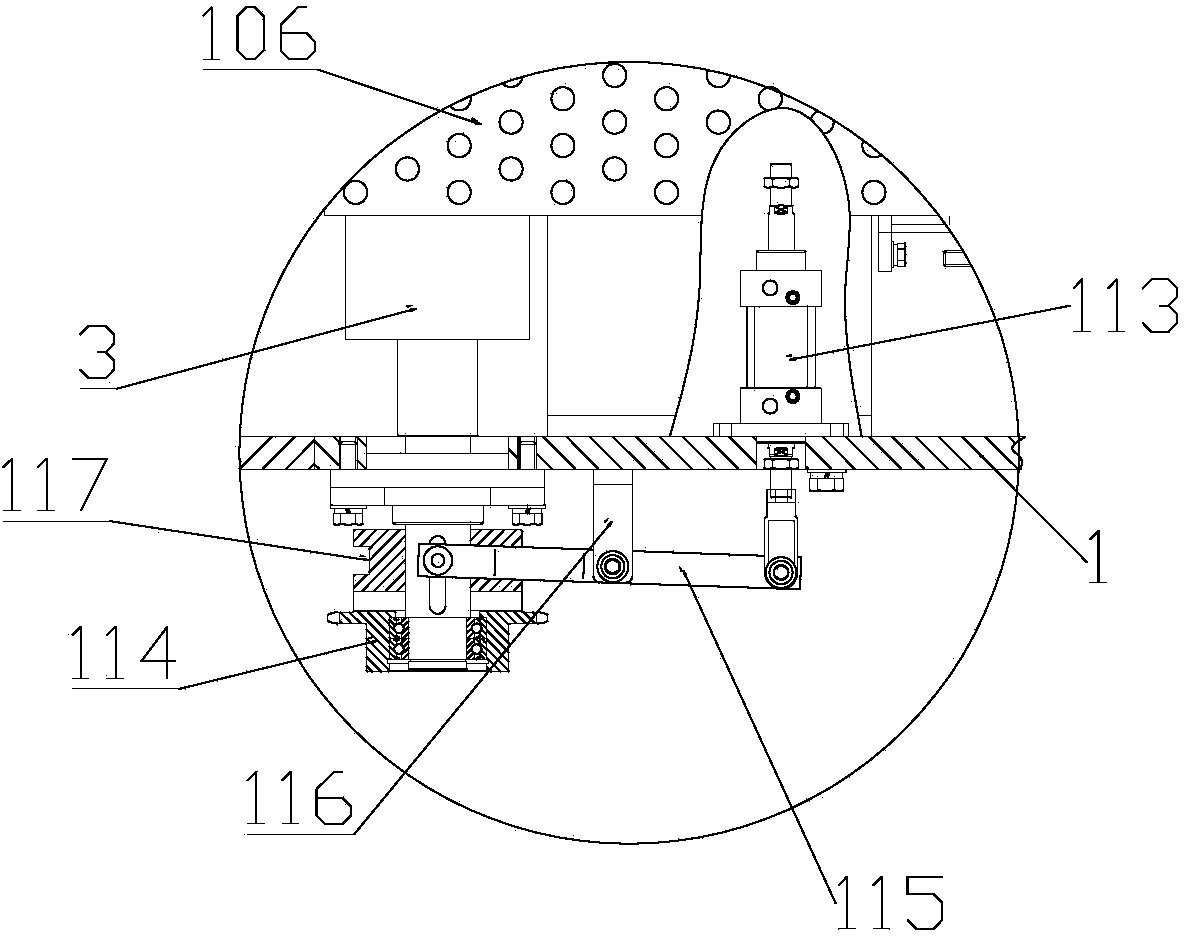 Paper automatically-feeding table