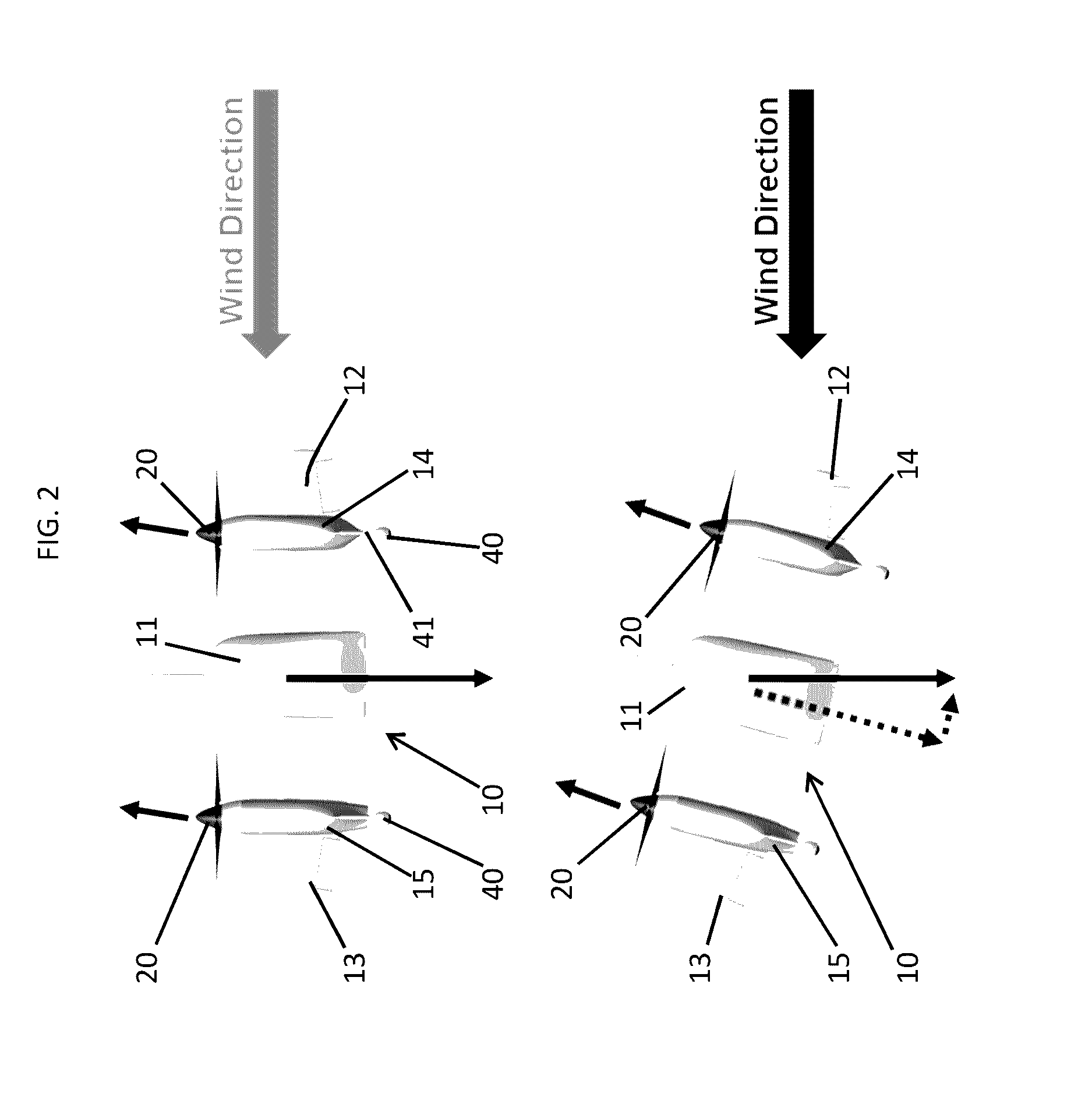 Control system and strategy for tail sitter