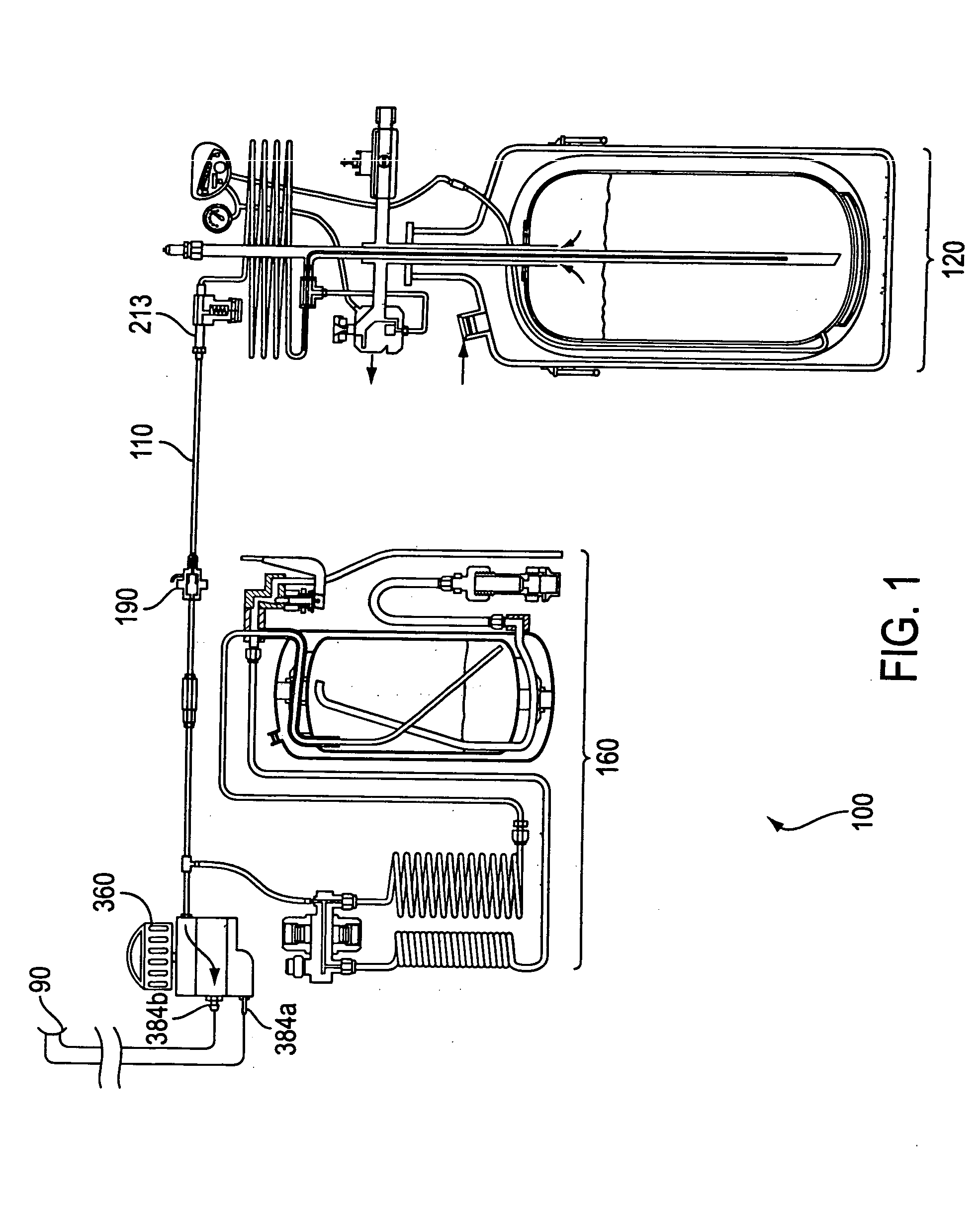 High efficiency liquid oxygen system