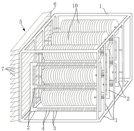 Novel water treatment membrane assembly