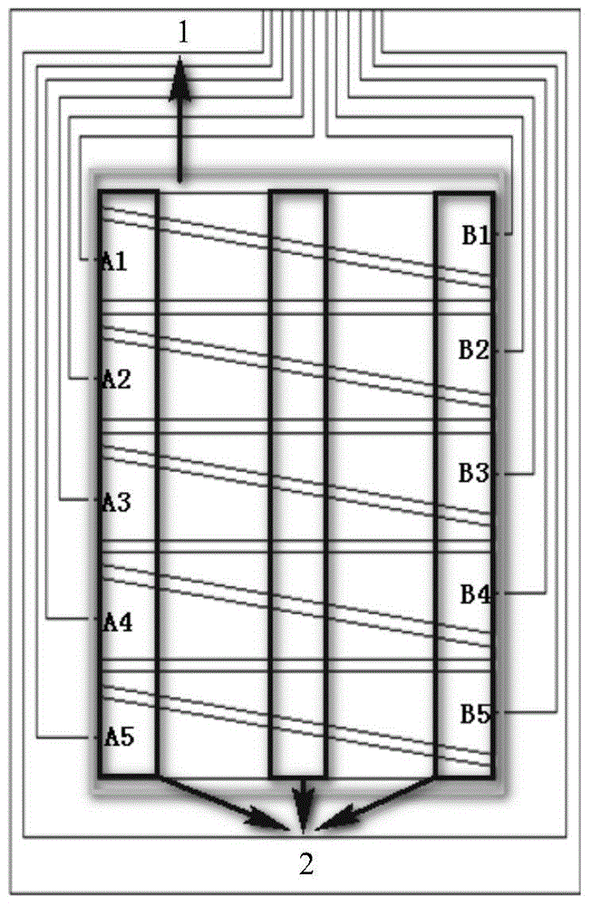 Capacitive touch screen detection method