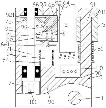 Electric power supply cable wiring positioning apparatus