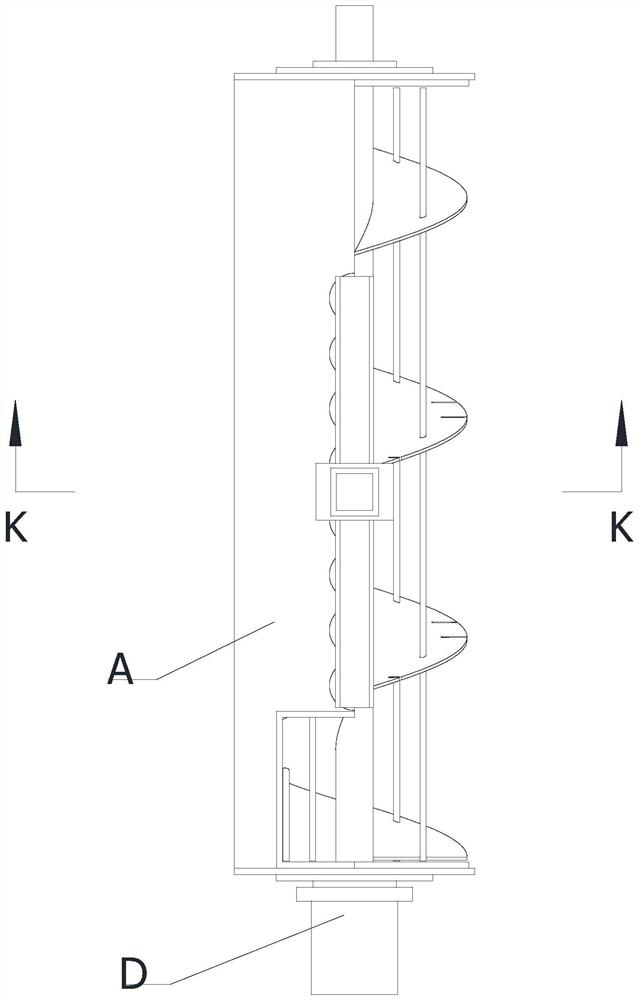 Sludge pyrolysis device