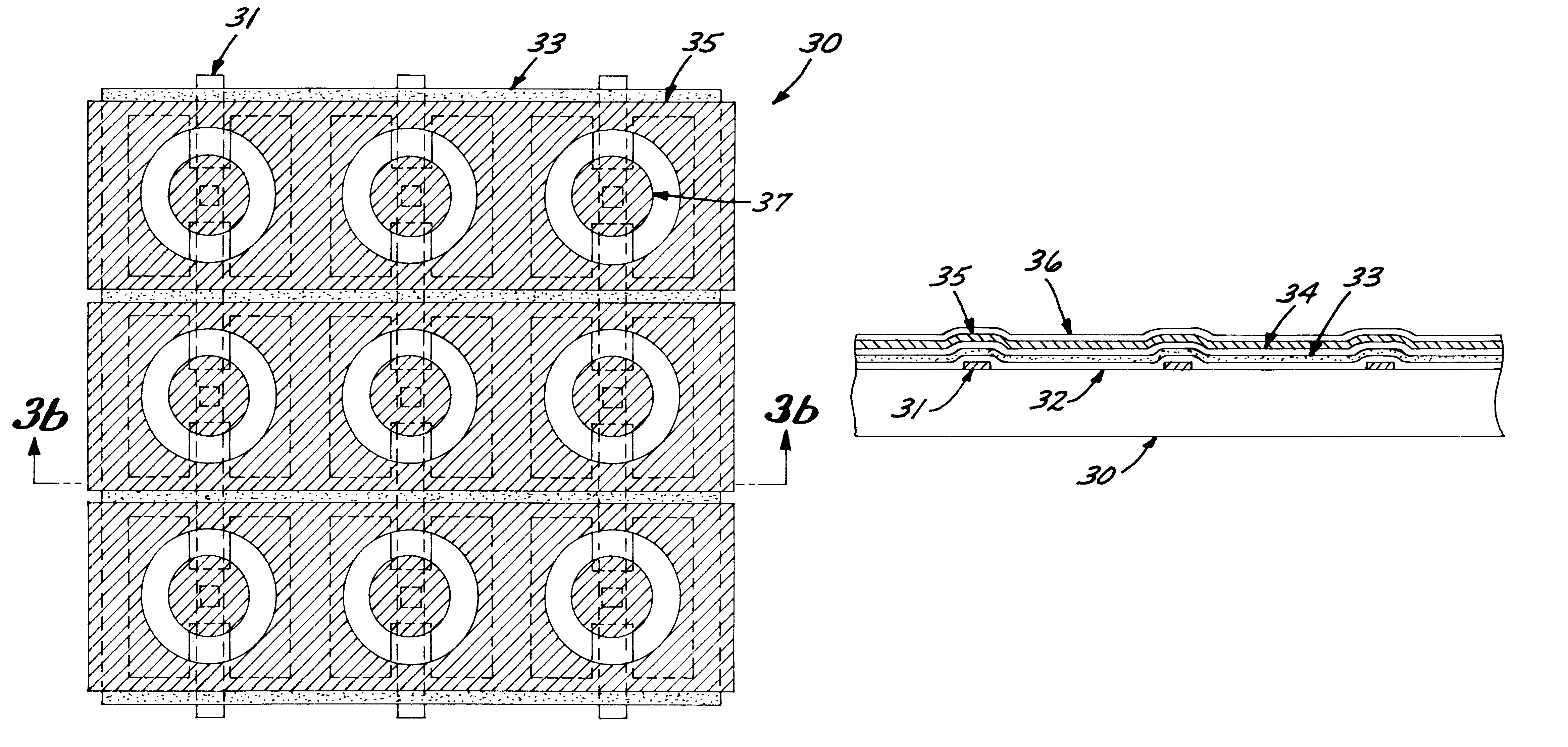 Capacitive two dimensional sensor