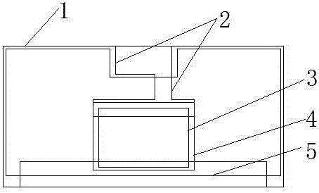 20W thick-film and high-frequency load plate and production method thereof