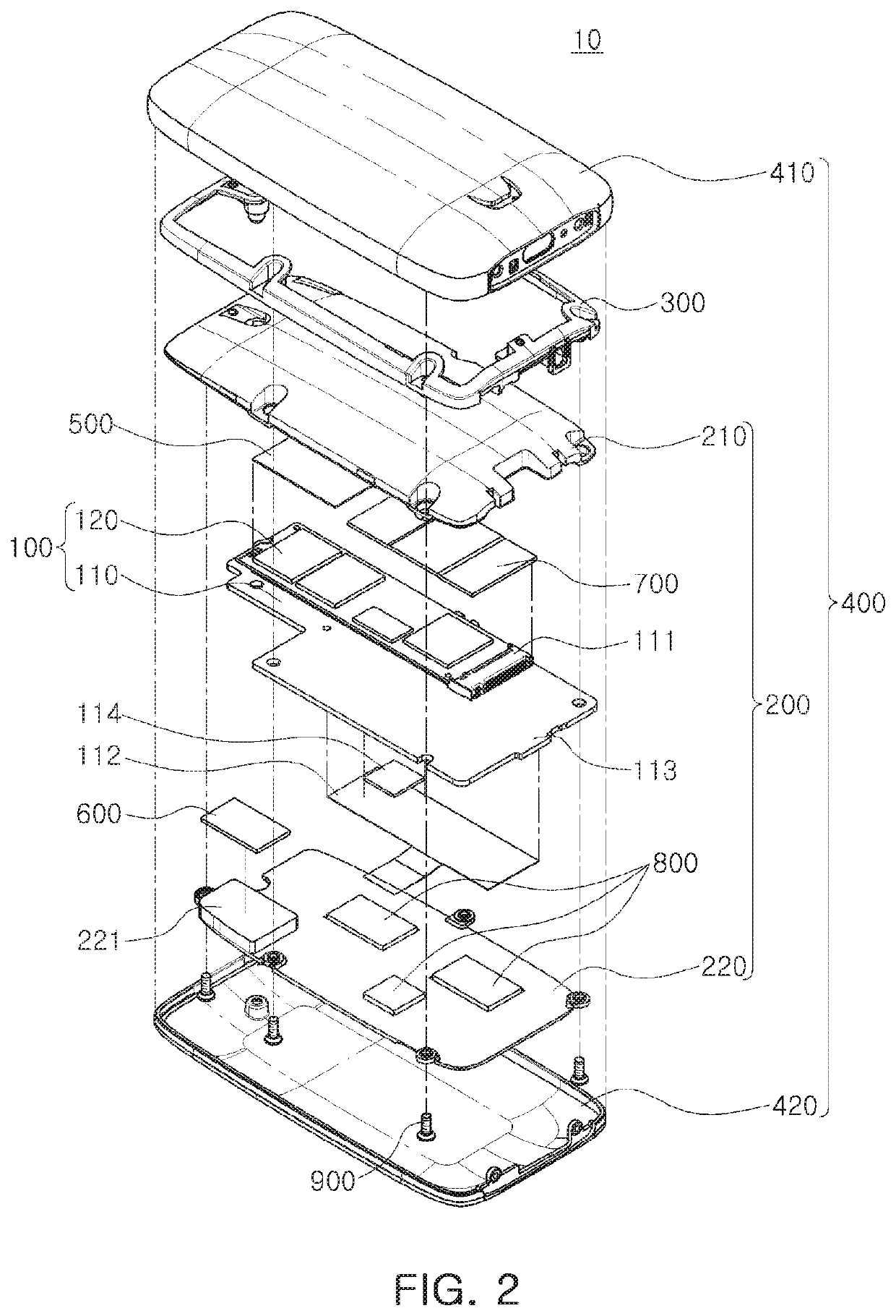 Solid-state drive case and solid-state drive device using the same