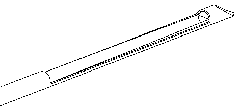 Rotary beveling biopsy needle