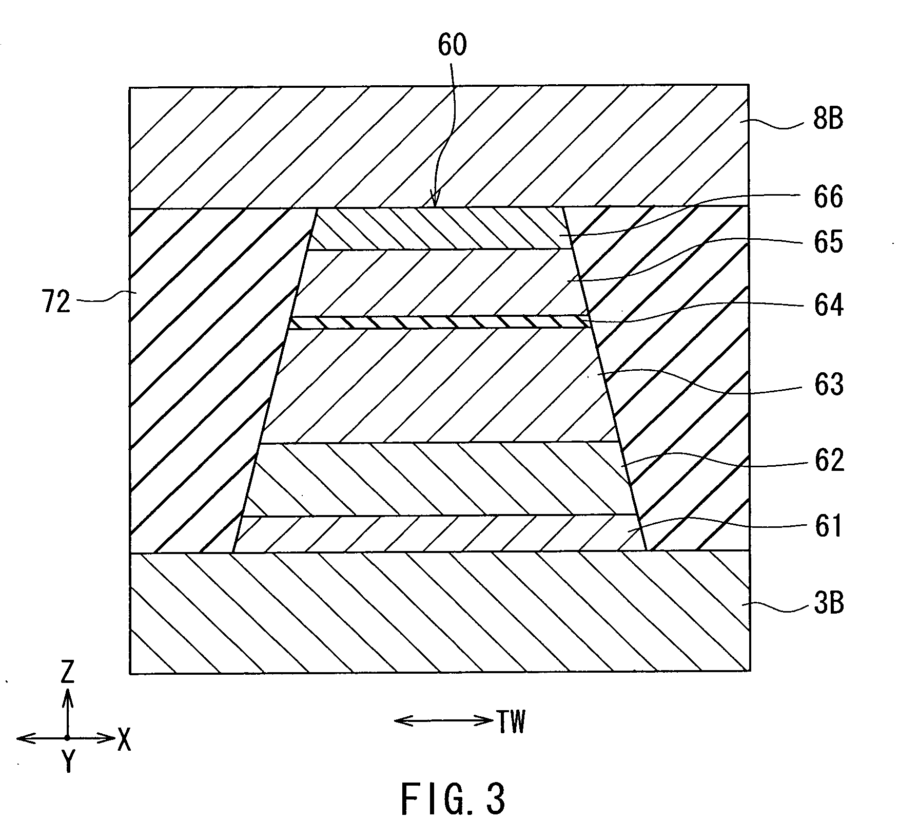 Magnetic detector including magnetoresistive element and impact sensor