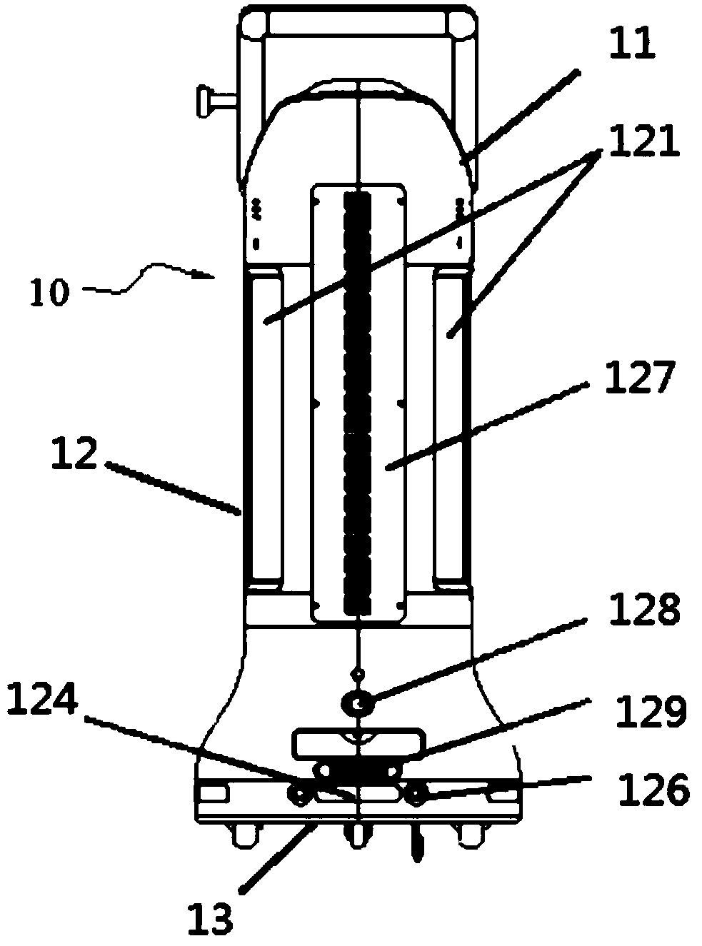 Advertising robot and advertisement putting method thereof