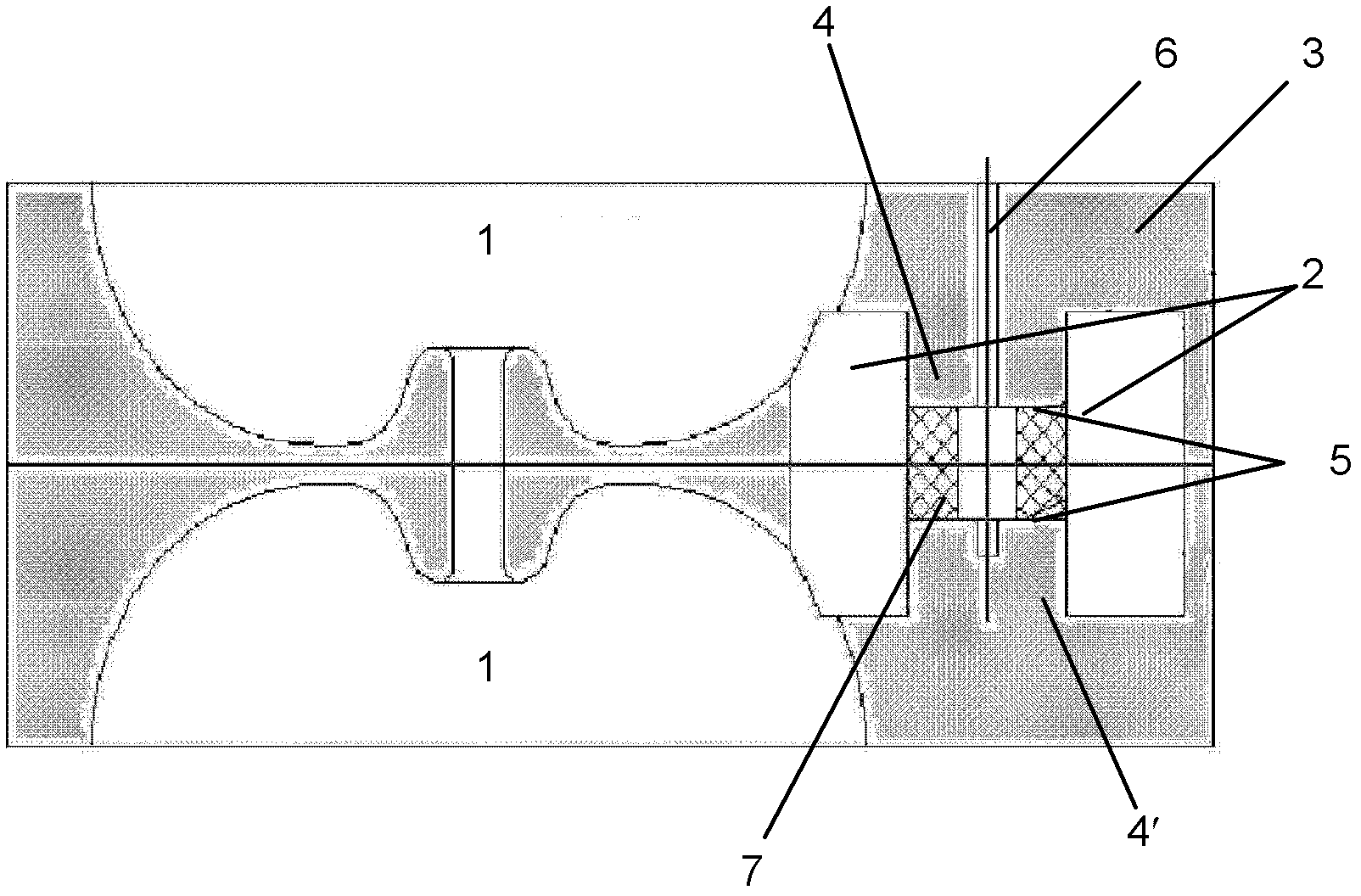 Side coupling cavity structure and standing wave electron linear accelerator