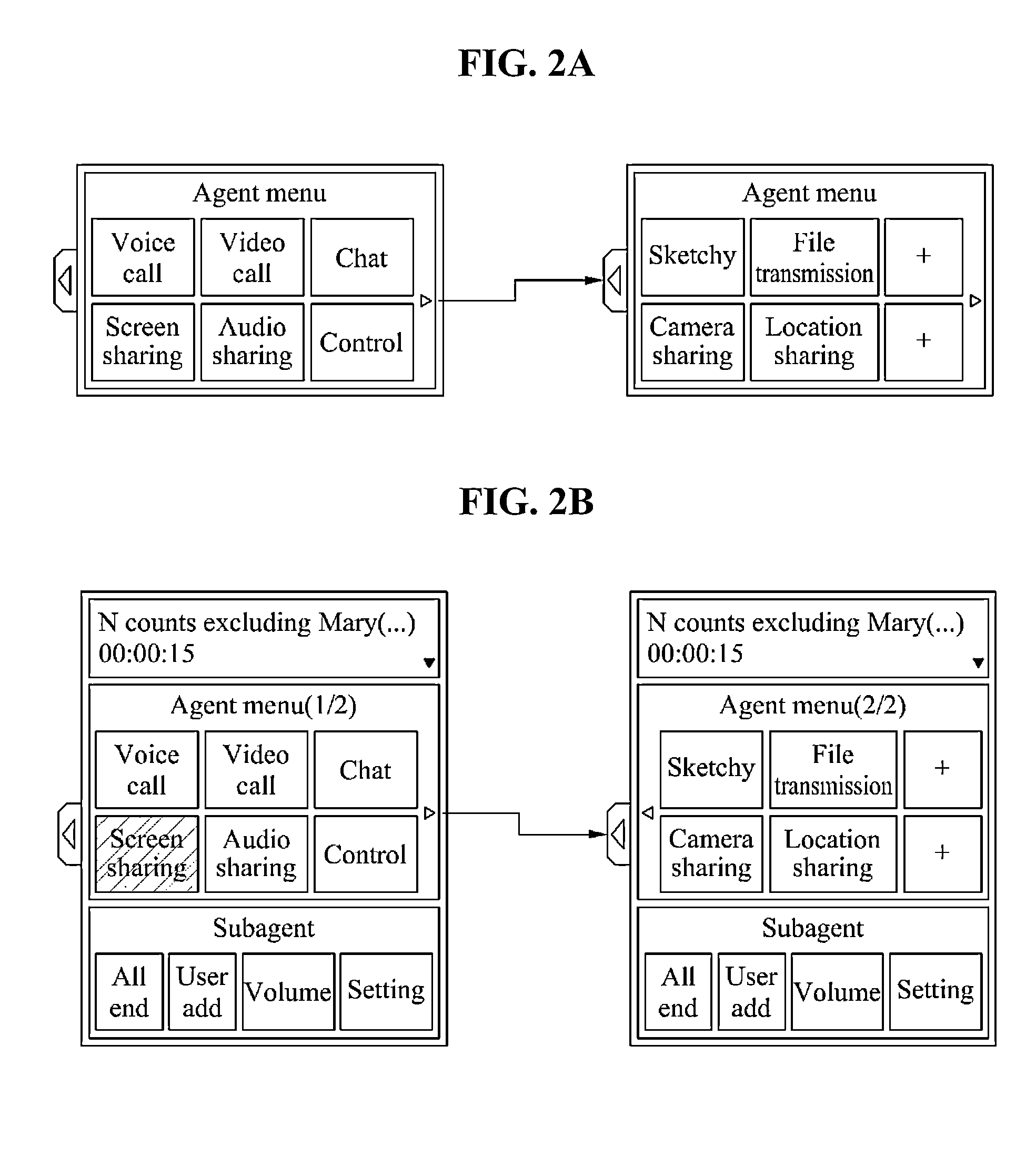 Method for sharing function between terminals and terminal thereof