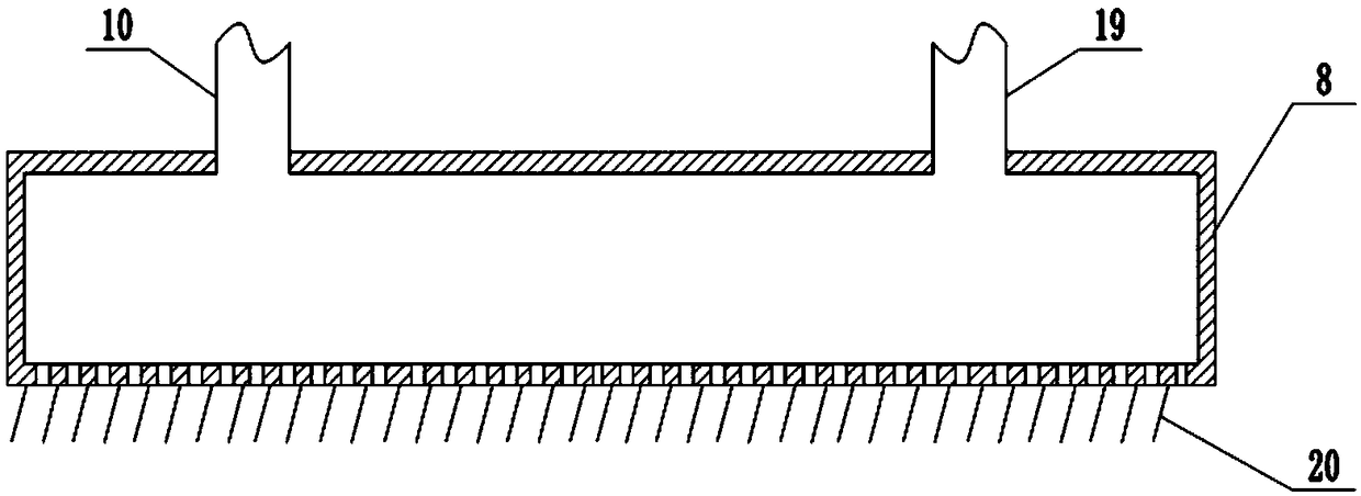 An automobile waxing device capable of automatically supplying materials