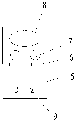 Novel tooth glass