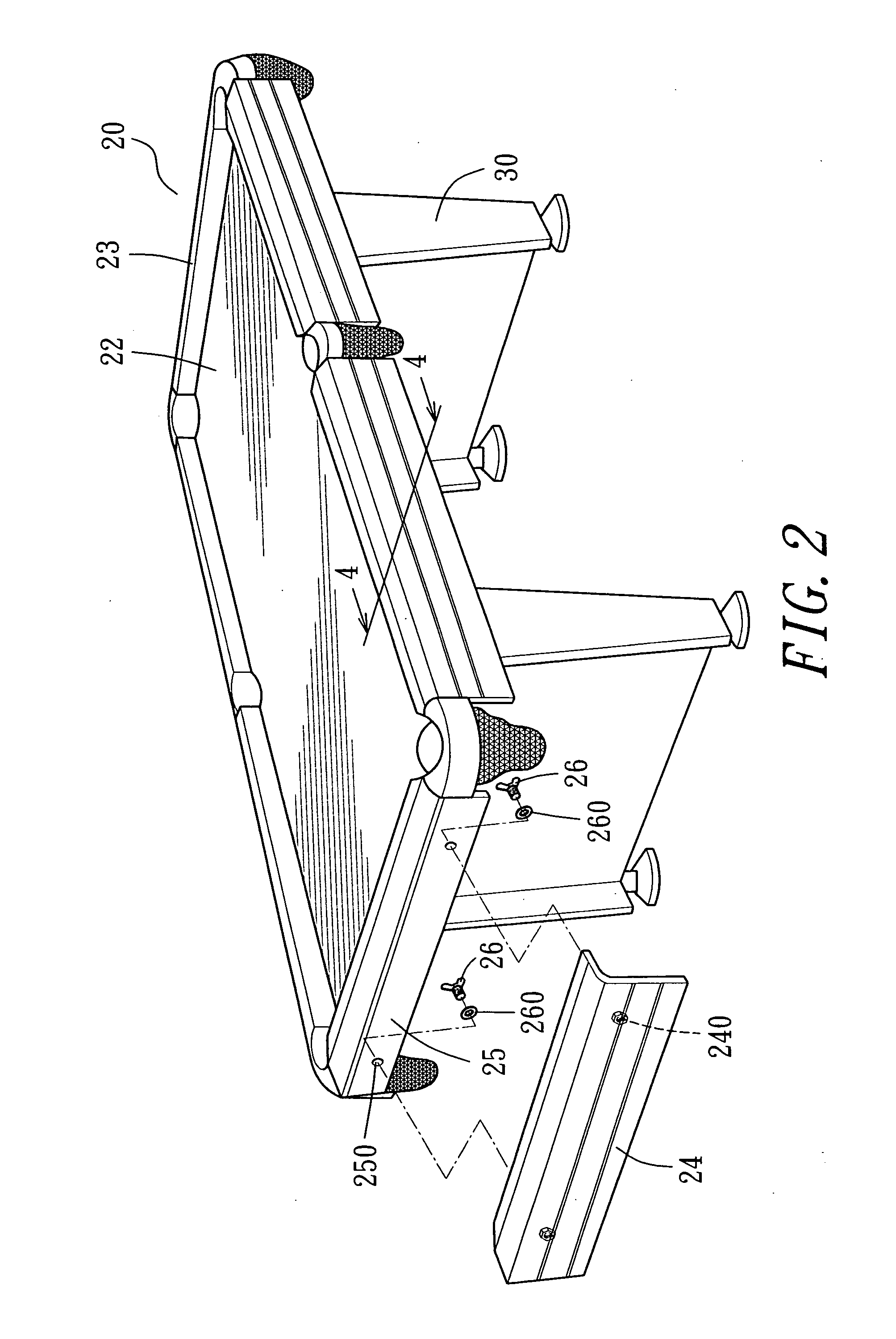 Billiard table sideboard